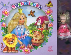obálka: Snehulienka - Leporelo s bábikou