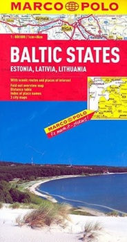 obálka: Baltské štáty 1:800 000 automapa