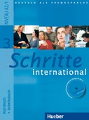obálka: Schritte international 3 - Kursbuch+Arbeitsbuch  + CD