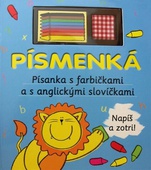 obálka: Písmenká - Písanka s farbičkami a s anglickými slovíčkami
