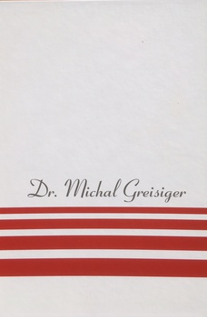 obálka: Dr. Michal Greisiger
