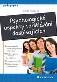 obálka: Psychologické aspekty vzdělávání dospívajících