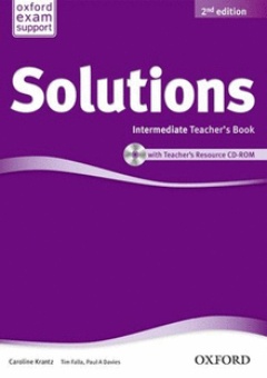 obálka: Solutions - Intermediate - Teacher's Book + CD