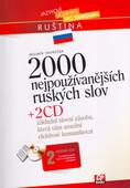 obálka: 2000 nejpoužívanějších ruských slov + 2 audio CD
