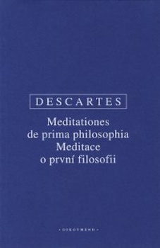 obálka: Meditace o první filosofii