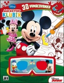 obálka: Mickeyho klubík 3D vymaľovanky