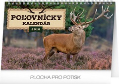 obálka: Poľovnícky kalendár  - stolový kalendár 2018