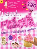 obálka: Úžasná ružová zábavná a náučná kniha s nálepkami