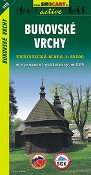 obálka: Bukovské vrchy 1:50 000