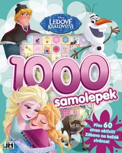 obálka: Ledové království - 1000 samolepek