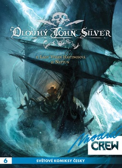 obálka: Modrá CREW 6: Dlouhý John Silver 1+2