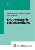 obálka: Kritické myslenie pohľadom učiteľov