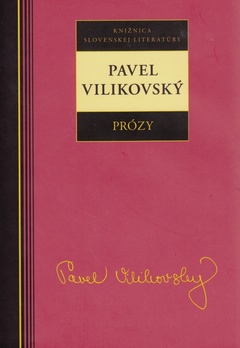 obálka: Prózy (Pavel Vilikovský)