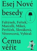 obálka: Esej Nové besedy Čemu věřit?