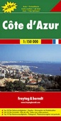 obálka: Automapa Côte ďAzur, Azurové pobřeží 1:150 000