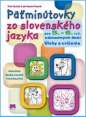 obálka: Päťminútovky zo slovenského jazyka pre 5.- 6.ročník základných škôl