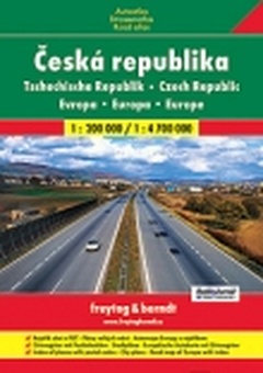 obálka: Autoatlas Česká republika 1:200 000