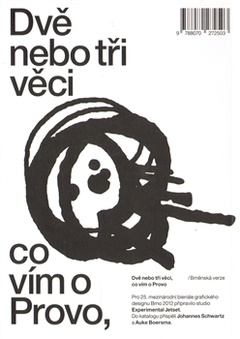 obálka: Dvě nebo tři věci, co vím o Provo