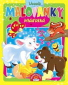 obálka: Veselé maľovanky - Mláďatká