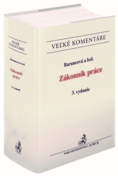 obálka: Zákonník práce. Komentár. - 3. vydanie