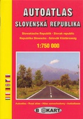 obálka: Autoatlas Slovenská republika 1:750 000