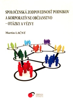 obálka: SPOLOČENSKÁ ZODPOVEDNOSŤ PODNIKOV A KORPORATÍVNE OBČIANSTVO