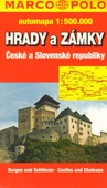 obálka: Hrady a zámky ČR a SR 1:500 000