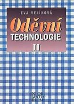 obálka: Oděvní technologie II 