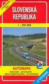 obálka: Slovenská republika 1:250 000 automapa