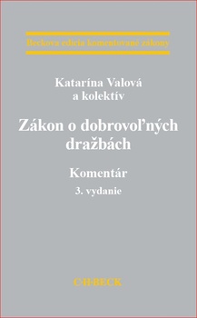obálka: Zákon o dobrovoľných dražbách. Komentár