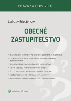 obálka: Obecné zastupiteľstvo