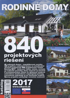 obálka: Rodinné domy 2017