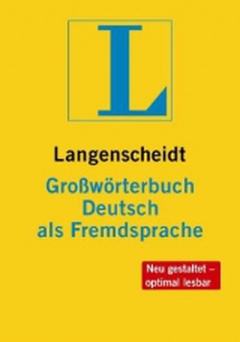 obálka: Langenscheidt Großwörterbuch Deutsch als Fremdsprache + CD-ROM   