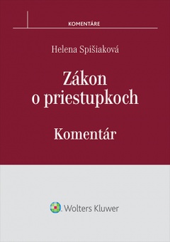 obálka: Zákon o priestupkoch – komentár