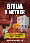 obálka: Bitva o Nether (Gameknight999 sága 2)