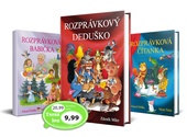 obálka: Balíček Rozprávkový deduško, Rozprávková babička, Rozprávková čítanka