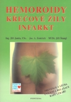 obálka: Hemoroidy, křečové žíly, infarkt