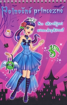 obálka: Polnočné princezné- so skvelými samolepkami