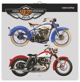 obálka: Harleys - nástěnný kalendář 2015