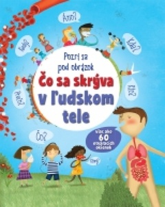 obálka: Čo sa skrýva v ľudskom tele – Pozri sa pod okienko