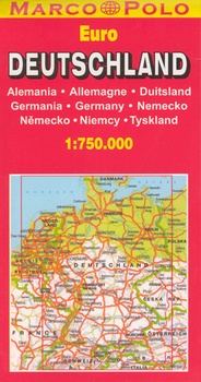 obálka: Nemecko 1:750 000 automapa