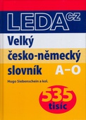 obálka: Velký česko-německý slovník (535 tisíc) - sada 2 knih (A-O, P-Ž)