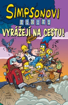 obálka: Simpsonovi vyrážejí na cestu