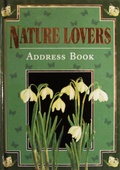 obálka: Nature lovers address book