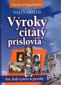 obálka: Najznámejšie výroky, citáty, príslovia