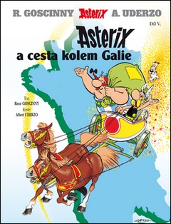 obálka: Asterix a cesta kolem Galie