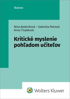 obálka: Kritické myslenie pohľadom učiteľov