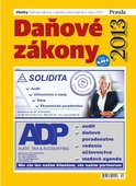 obálka: Daňové zákony 2013