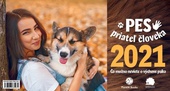 obálka: Pes priateľ človeka 2021 - stolový kalendár