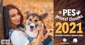 obálka: Pes priateľ človeka 2021 - stolový kalendár